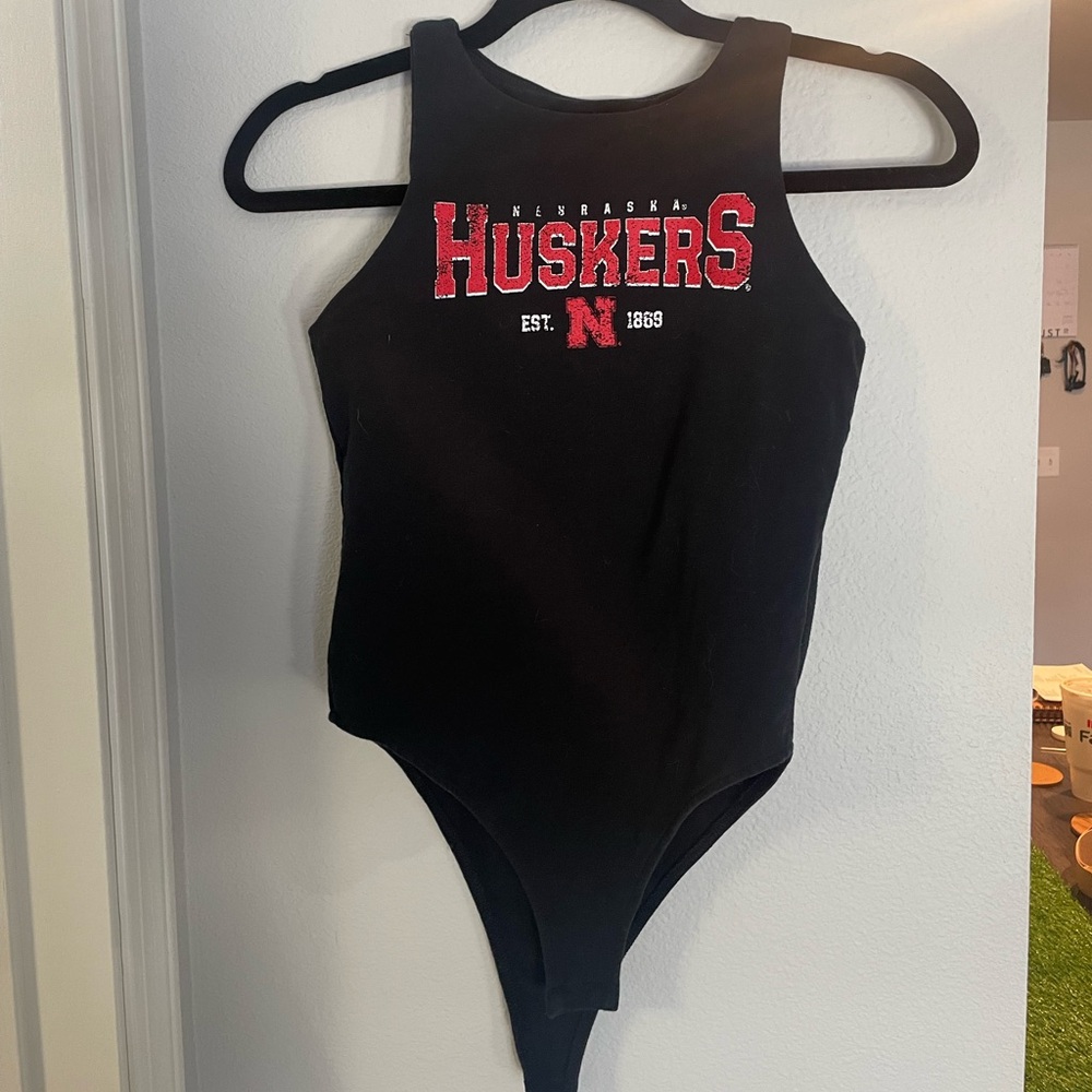 huskers body suit